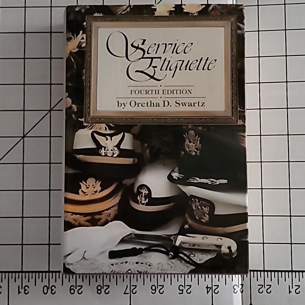 3/$21  Service Etiquette,‎ Fourth Edition, Oretha D. Swartz Hardback Book